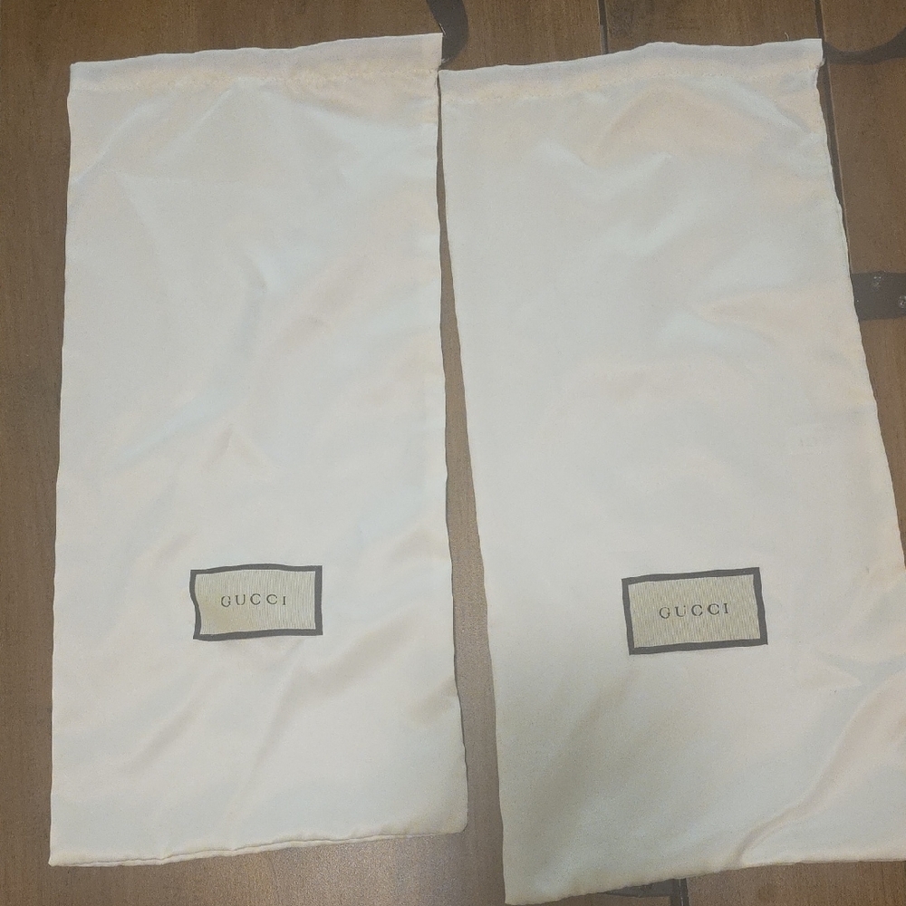 Gucci Ivory Storage Bags